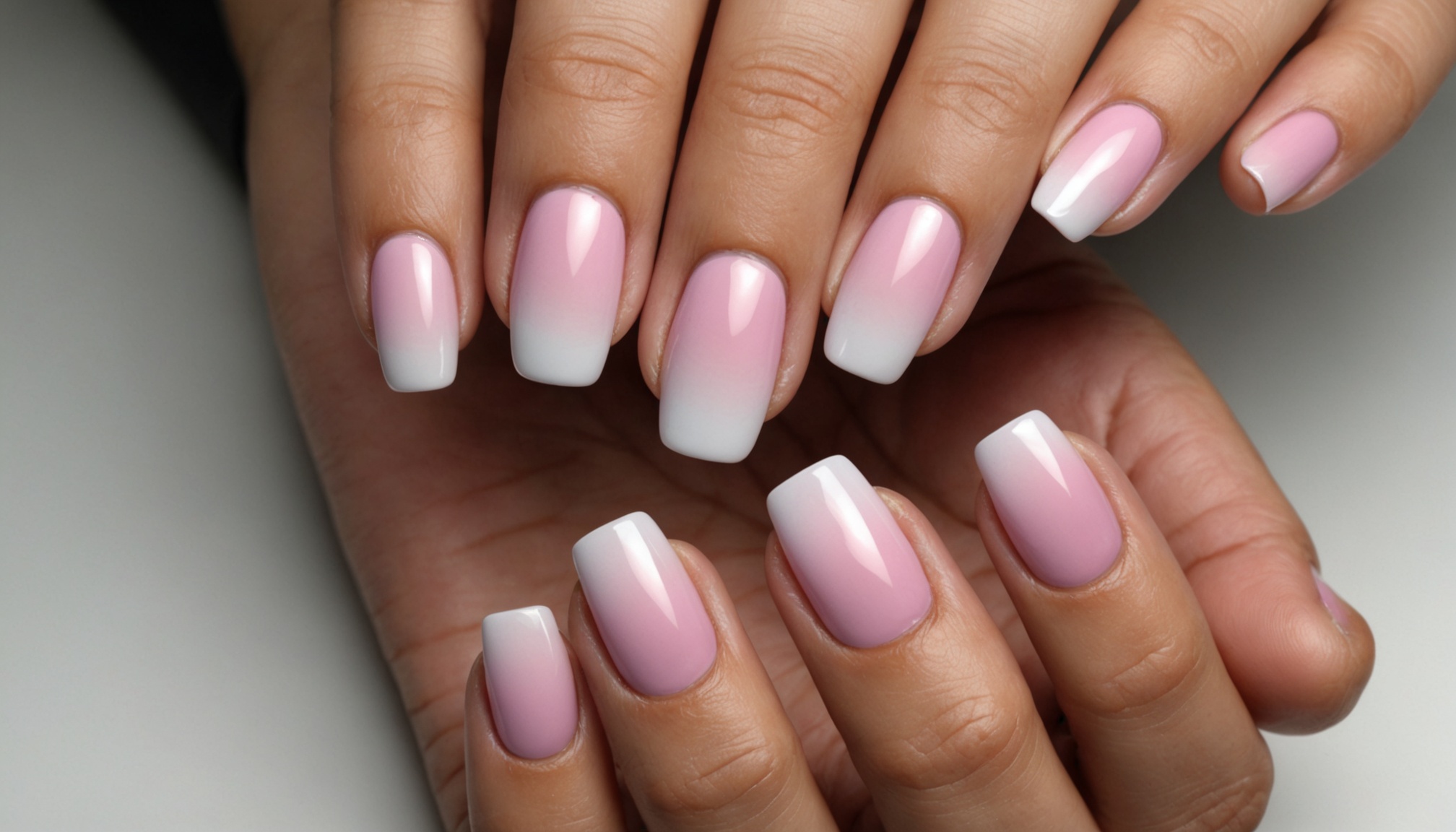 Paznokcie różowe ombre - jak stworzyć modny manicure na 2024 rok