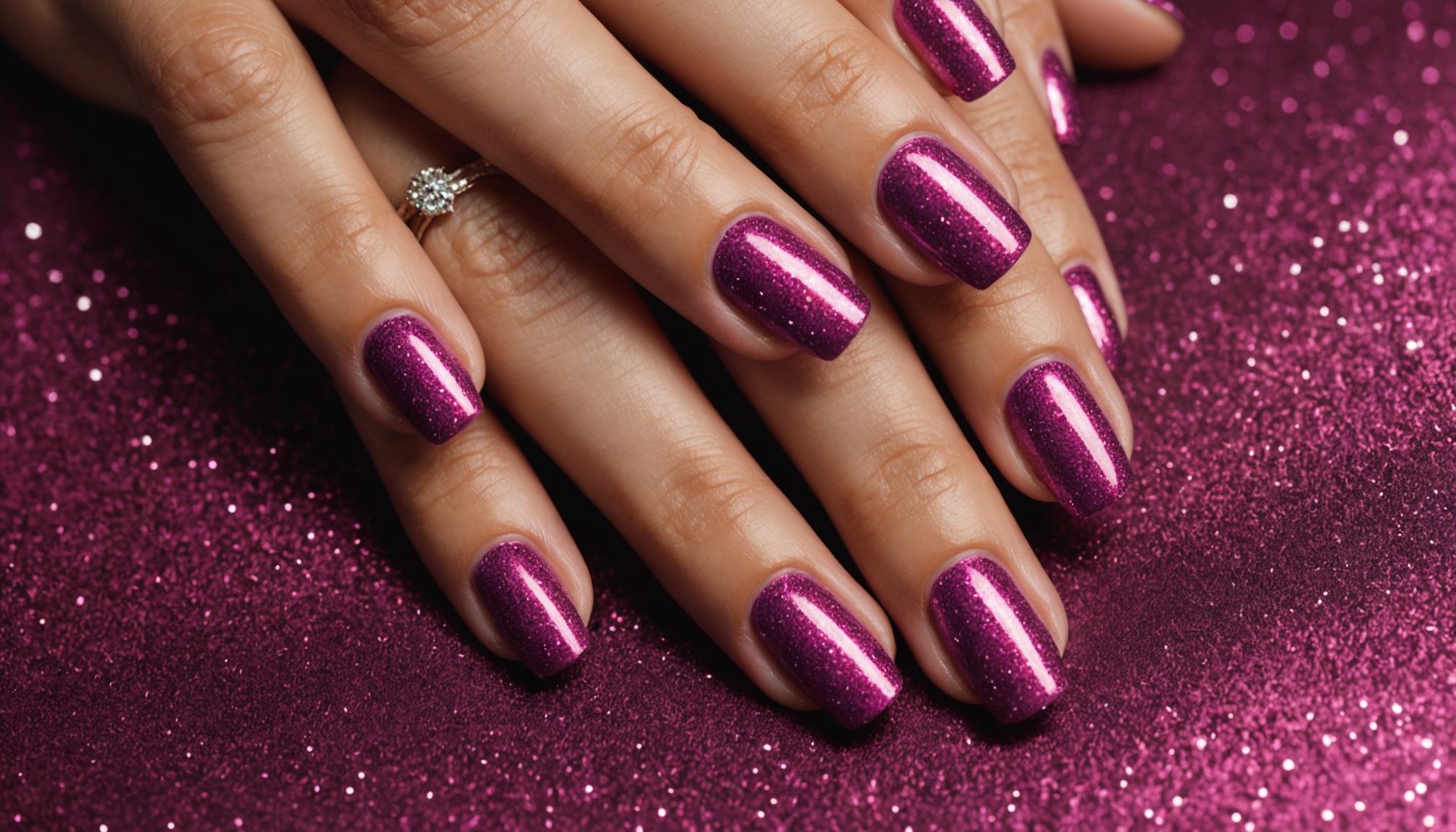 Jak dobrać kolor paznokci do sukienki w kolorze fuksji